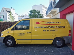 camion du technicien lorient