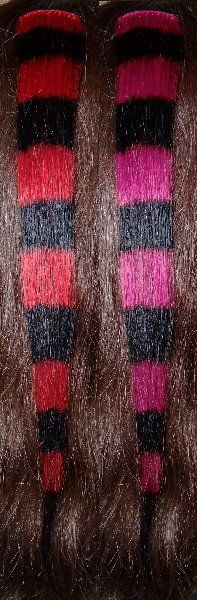 extension clip rayée