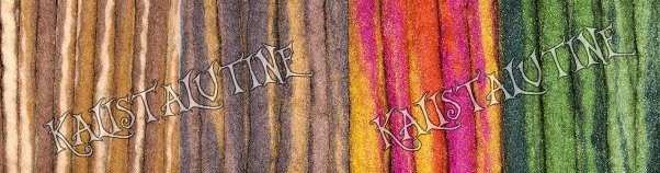 dreads wool marbrées